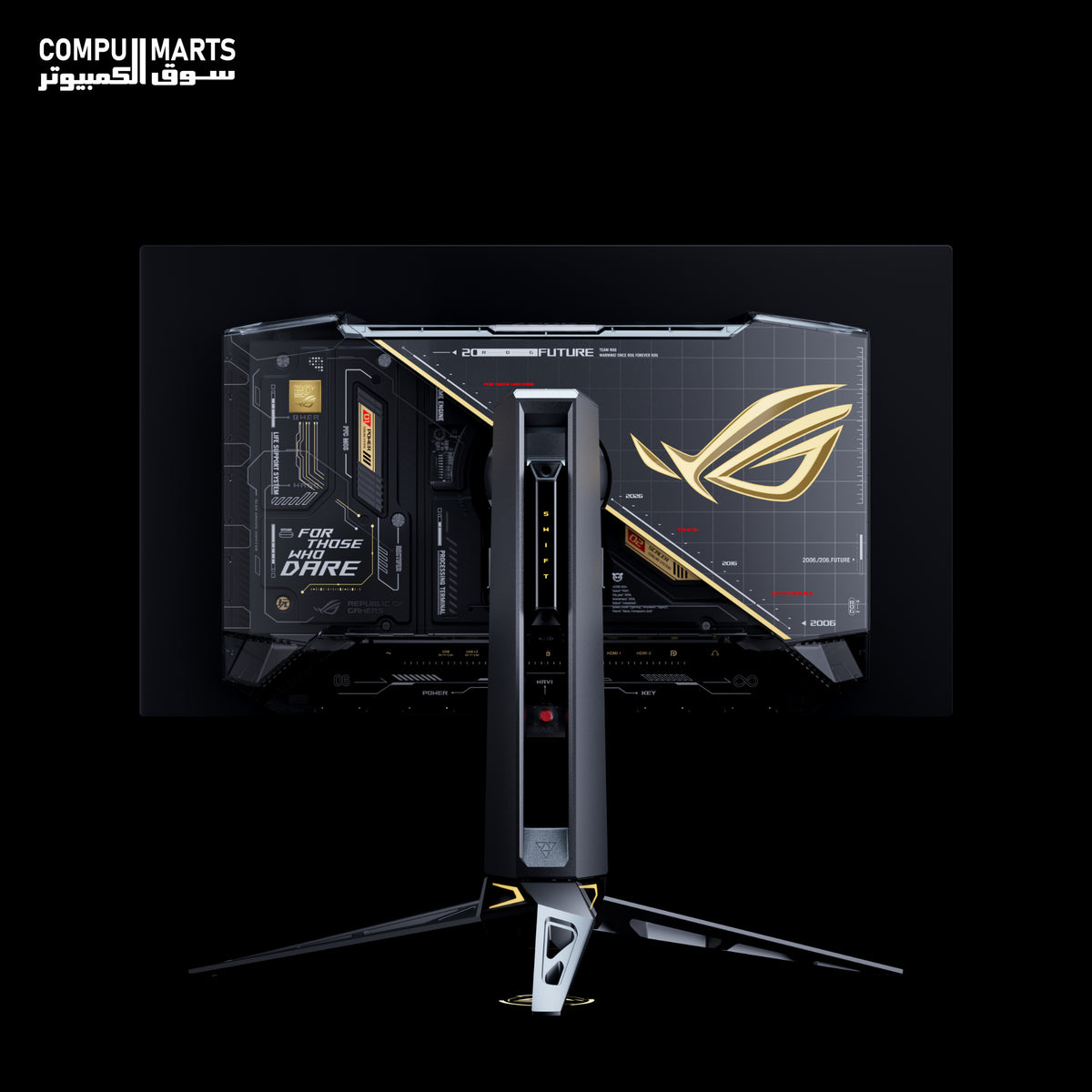 ASUS ROG Swift OLED PG27AQWP-G Edition 20 26.5" QHD 540Hz / HD 720Hz Dual-Mode Tandem OLED TrueBlack Glossy 0.02ms Gaming Monitor DP 2.1 HDMI 2.1 G-SYNC FreeSync