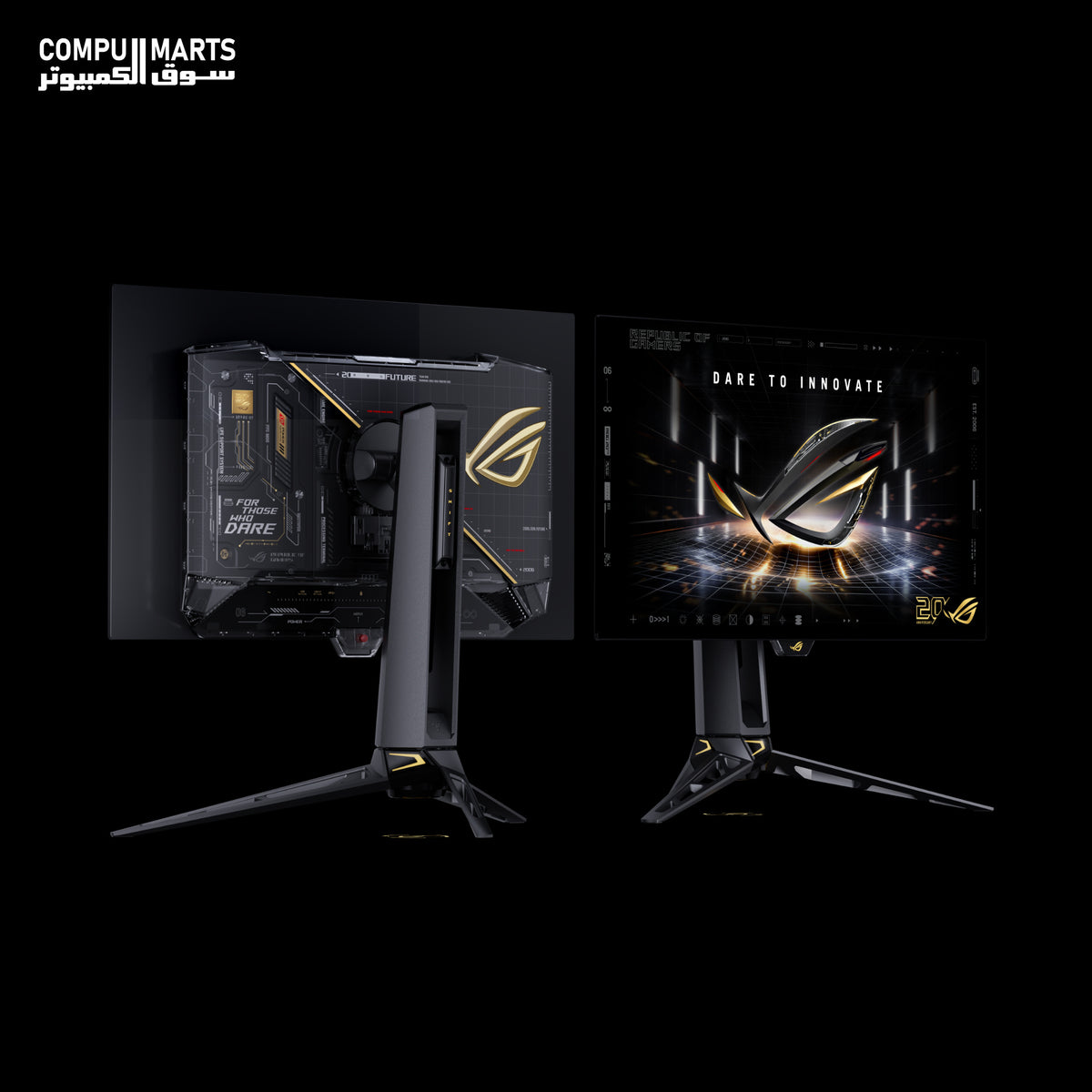 ASUS ROG Swift OLED PG27AQWP-G Edition 20 26.5" QHD 540Hz / HD 720Hz Dual-Mode Tandem OLED TrueBlack Glossy 0.02ms Gaming Monitor DP 2.1 HDMI 2.1 G-SYNC FreeSync