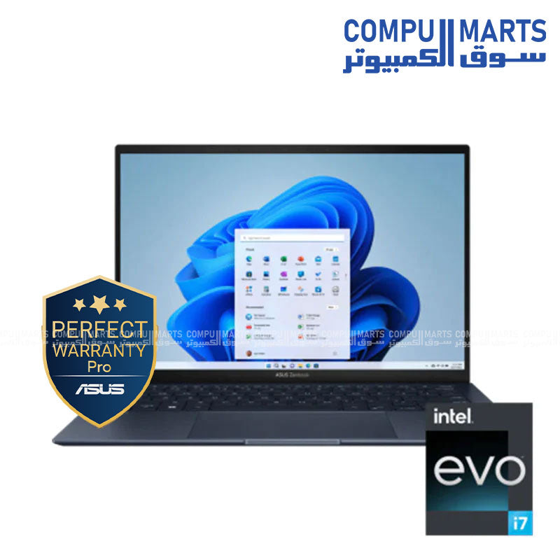 ASUS Zenbook S 13 OLED (UX5304) - Intel Core i7-1355U -RAM 16 GB-1TB M.2 NVMe PCIe- Intel Iris Xe Graphics-13.3-inch-Windows 11