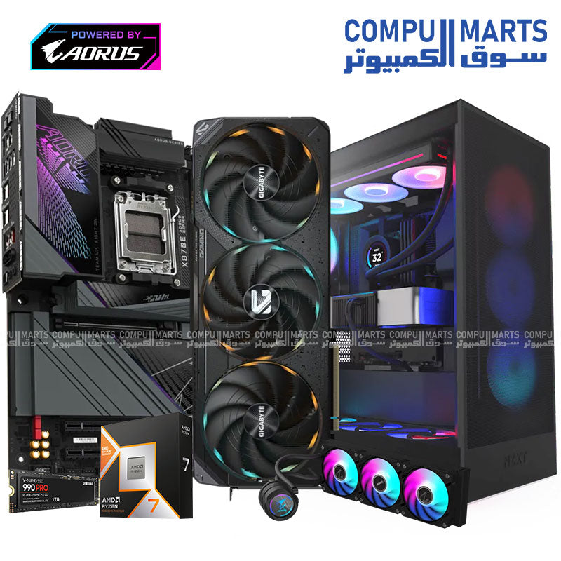 Gaming Bundle- Ryzen 7 9800X3D RTX 5070 Ti 16GB 32GB DDR5 1TB NVMe