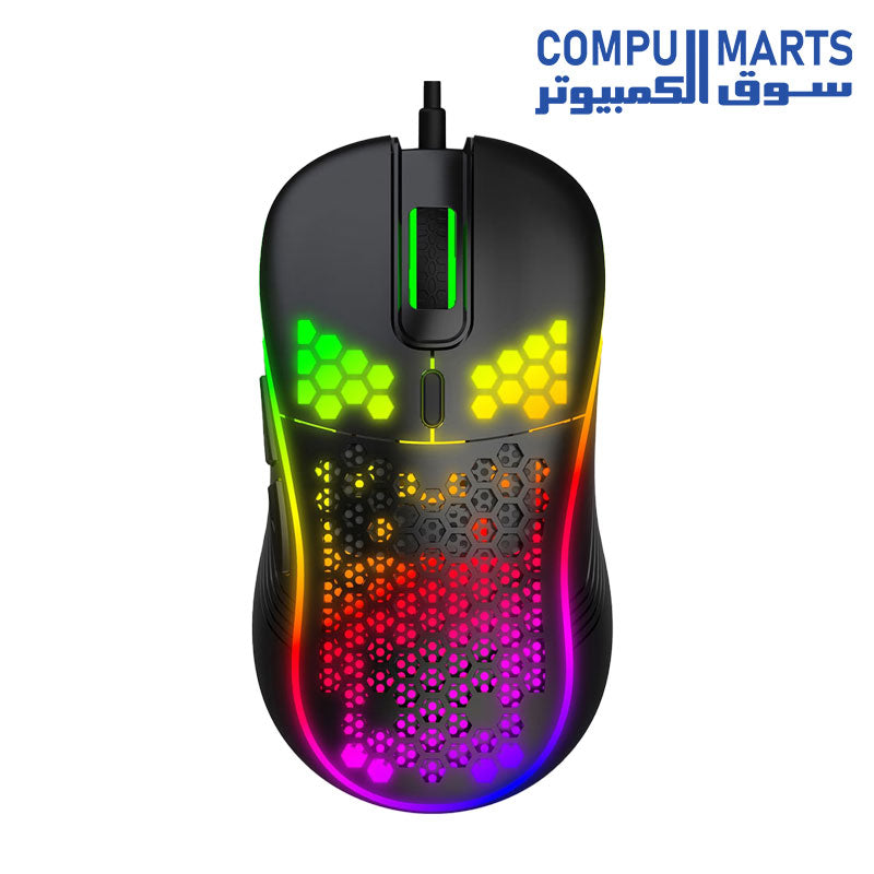 1619A-Mouse-R8-Braided-Wired-8000 Dpi