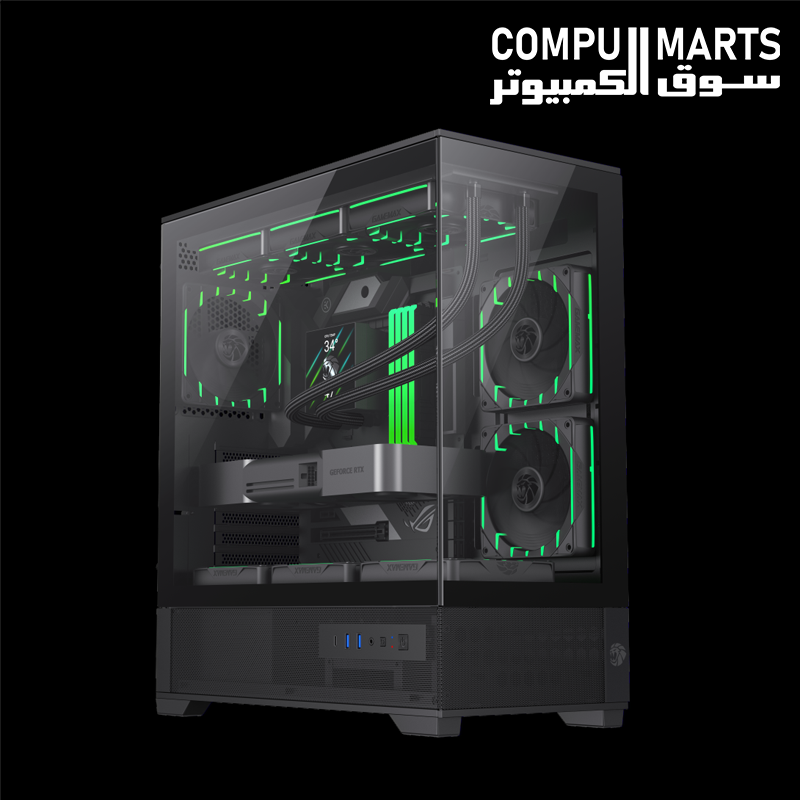 VISTA 2 AB ATX case with 410mm graphics card clearance
