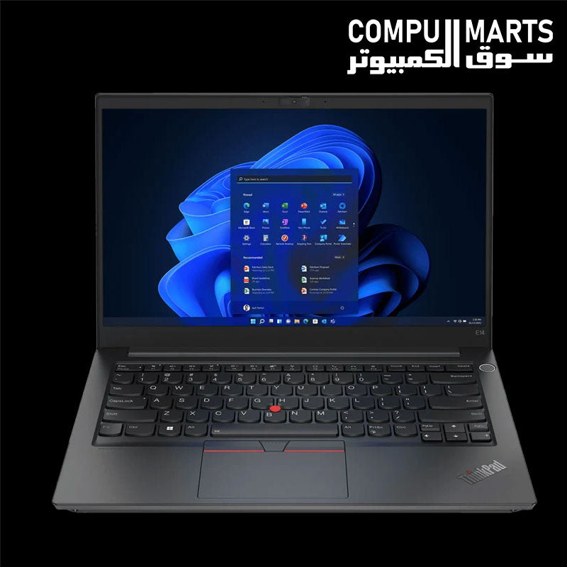 Lenovo ThinkPad E14 Gen 4 21E30091GP laptop in black