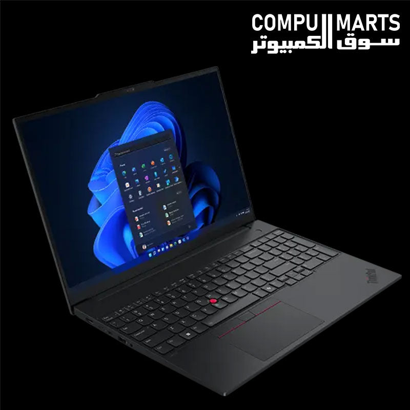 Lenovo ThinkPad E16 Gen 3 16-inch black laptop