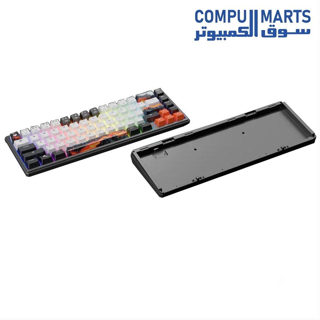 Legend E65 65% compact keyboard with gasket-mounted aluminum frame
