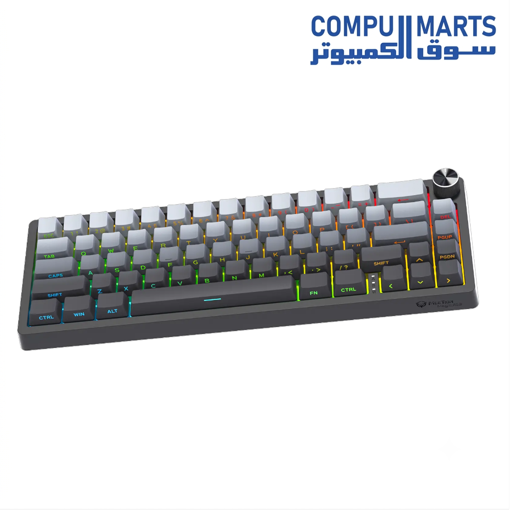 MagicA68 65% compact keyboard with gasket-mount design and hot-swap support