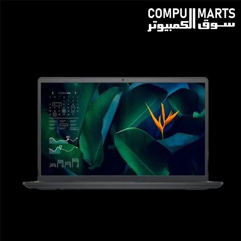 Dell Vostro 3515 laptop in black with AMD Ryzen 7 3700U processor