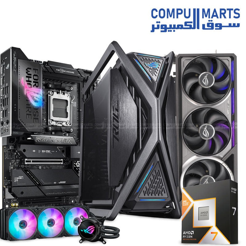 ROG ASTRAL BUILD โ Ryzen 7 9800X3D + RTX 5090 ASTRAL | Powered by ASUS