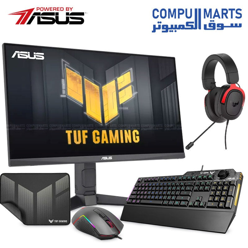 Game Ready Bundles (MONITOR + HEADSTE+ KEYBOARD+MOUSE+MOUSE PAD)