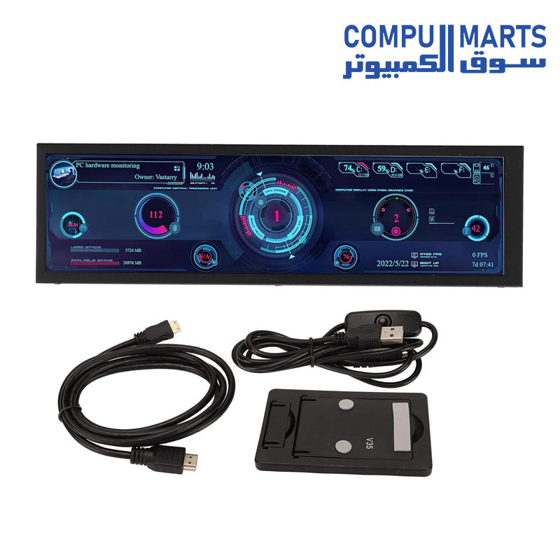 8.8-Inch-IPS-internal-display-FEAW-Temperature-Monitor