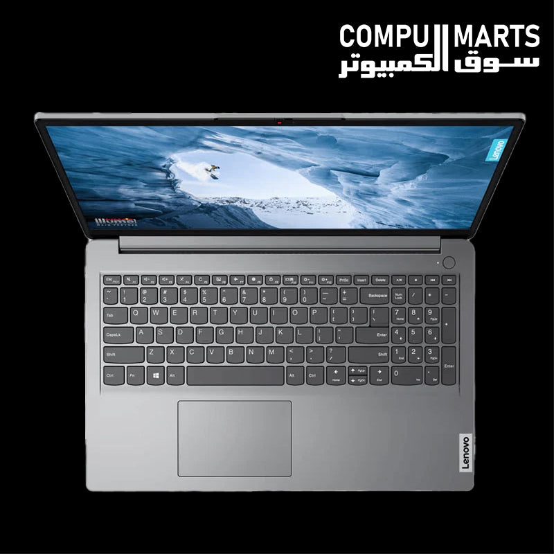 Lenovo IdeaPad 1 15IAU7 laptop in Cloud Grey