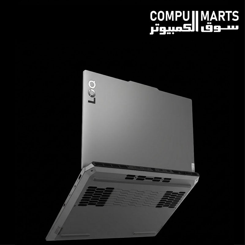 Lenovo LOQ 15IRX9 laptop with 16GB RAM and 512GB PCIe 4.0 SSD