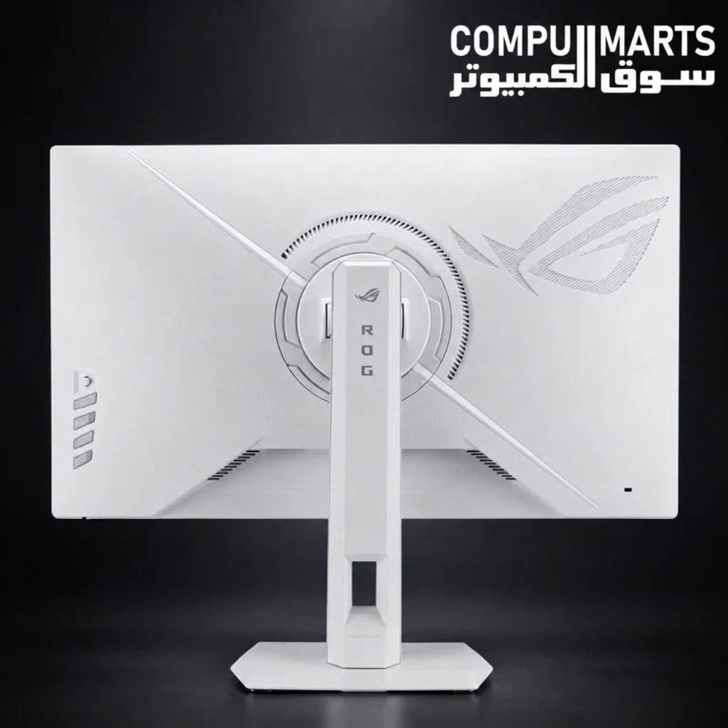 Compumarts gaming monitor equipped with USB-C DisplayPort 1.4 HDMI 2.1 connectivity and Adaptive-Sync technology for tear-free gaming performance