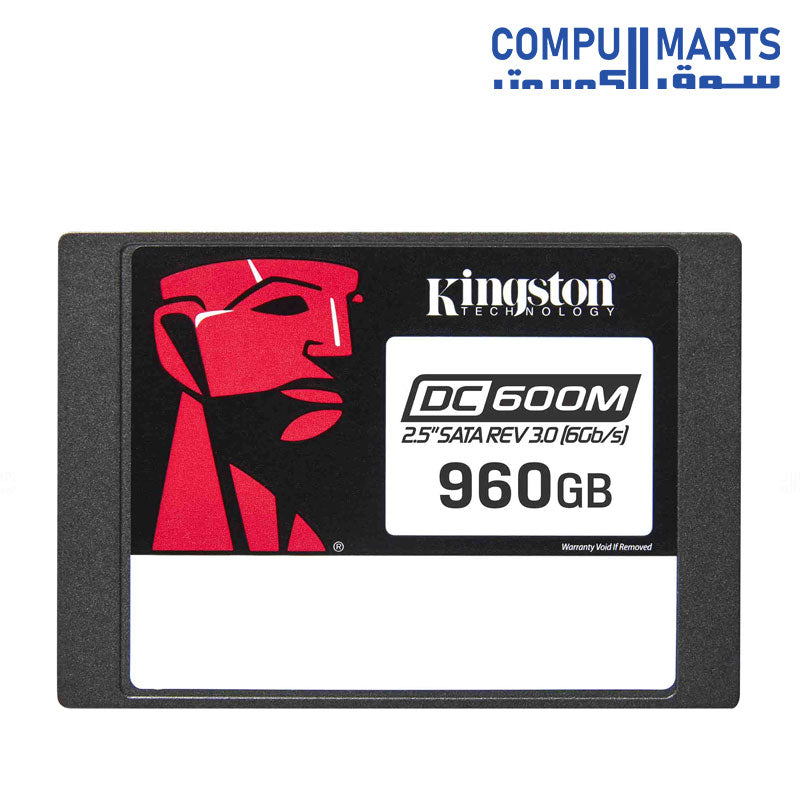 Kingston DC600M 2.5 Inch Enterprise SATA SSD 480GB 960GB 1920GB 3840GB 7680GB Mixed Use Drive Egypt