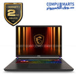 MSI Vector 17 HX AI A2XWX Gaming Laptop with Intel Core Ultra 9 275HX, RTX 5090, 32GB RAM, 1TB SSD, and 17-inch QHD+ 240Hz Display EGYPT