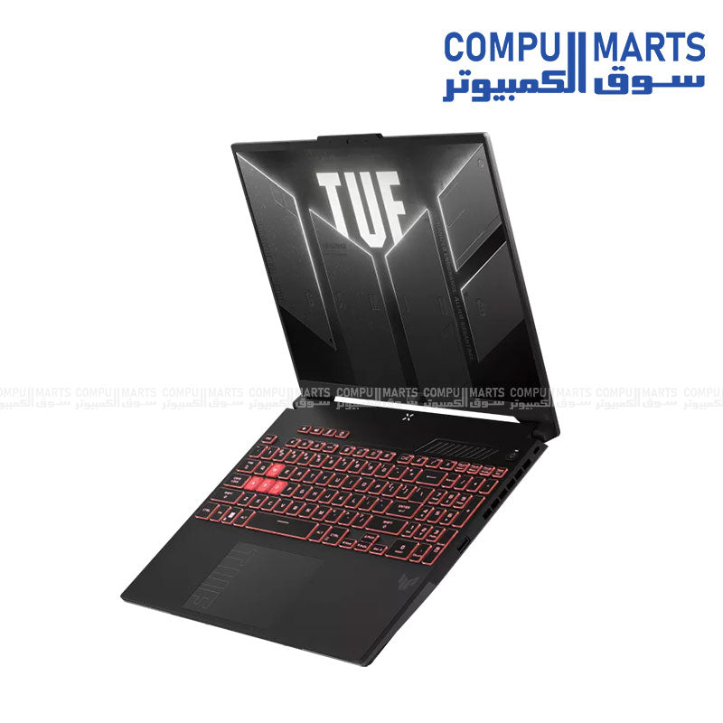 ASUS TUF Gaming A16 laptop with Ryzen 7 processor and RTX 4050, 16-inch FHD+ 144Hz display