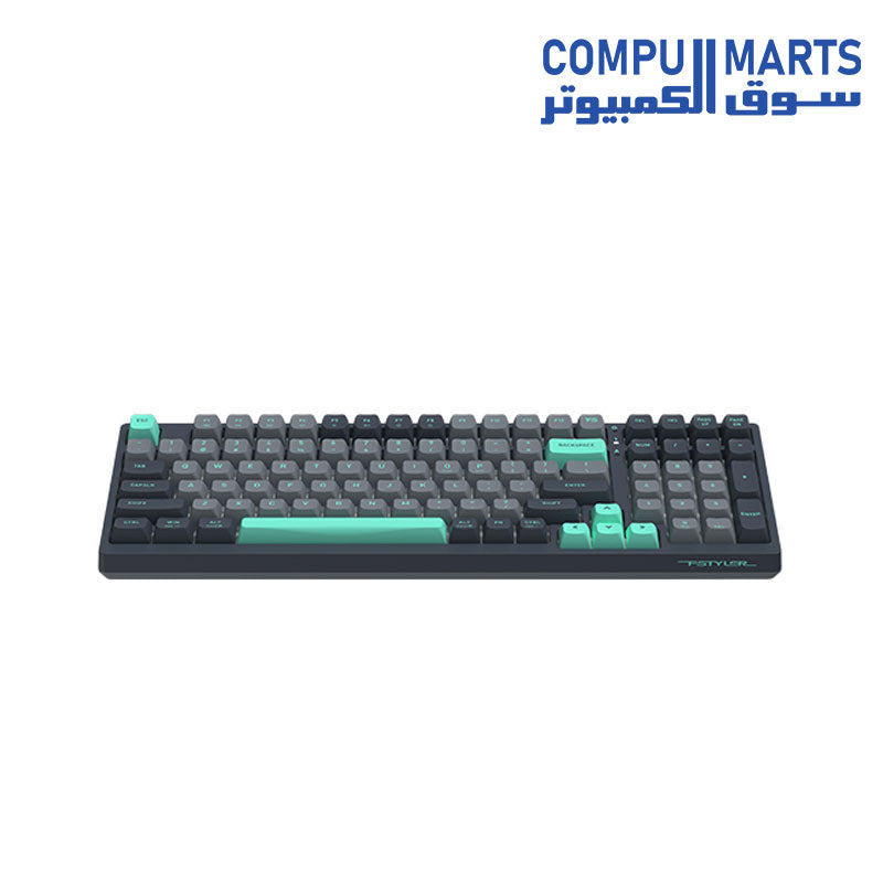 A4Tech Fstyler KB-FS300 Wireless Mechanical Keyboard – Hot-Swappable Switches, Sleek Design, High Performance