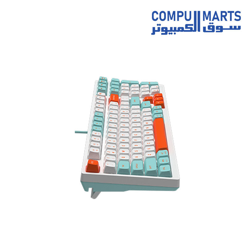 A4Tech Fstyler KB-FS300 Wireless Mechanical Keyboard – Hot-Swappable Switches, Sleek Design, High Performance