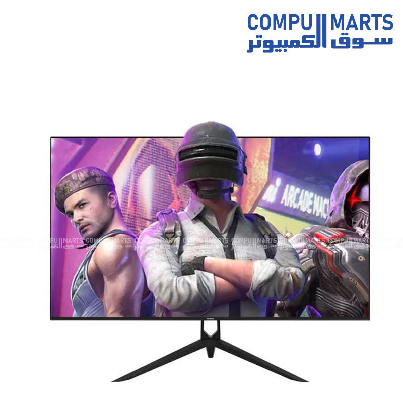 AIWA MF2703-V 27" IPS 27-inch FHD 120Hz monitor with 97% sRGB, 5ms response, VGA & HDMI, slim design. Perfect for work, gaming, and home use in Egypt.