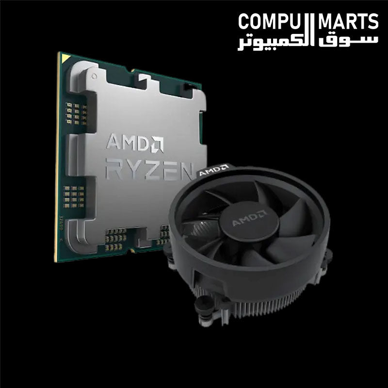 AMD Ryzen 5 7600 AM5 processor with 5.1 GHz boost