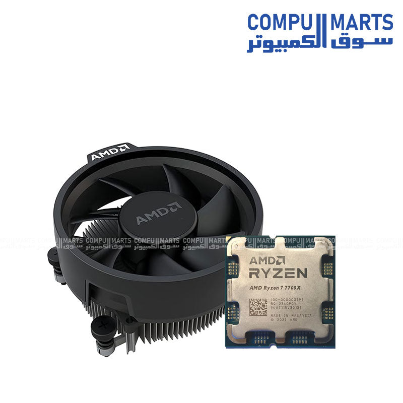 AMD Ryzen 7 7700X 8-Core, 16-Thread Unlocked Desktop Processor