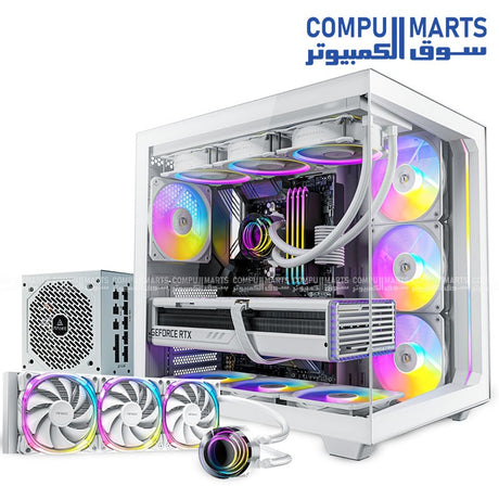 ANTEC-C5-ARGB–Gaming-Case-NE1000-PSU-VORTEX-360MM-AIO-Cooler–Performance-PC-Bundle-Egypt