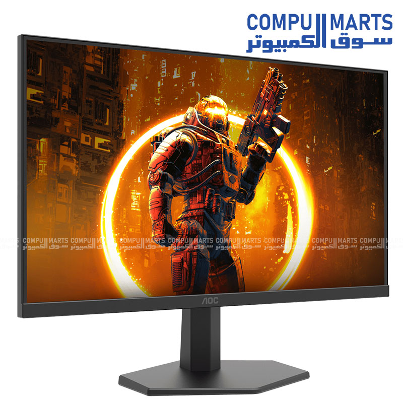AOC 27G11ZE2 27" Fast IPS 240Hz FHD Gaming Monitor Black Red