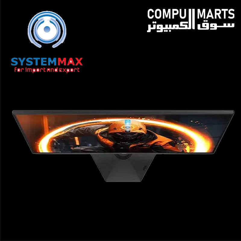 AOC 24G50Z 23.8 inch Fast IPS gaming monitor showing 260Hz refresh rate and 0.3ms response time specs.