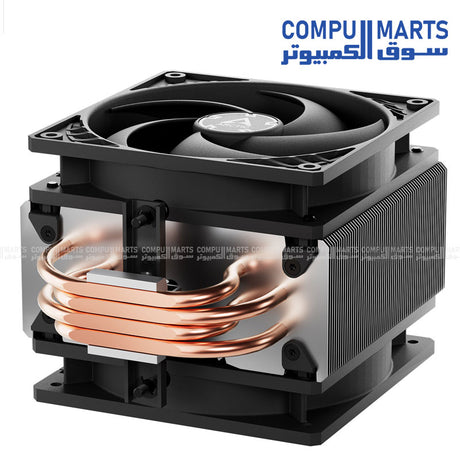 ARCTIC Freezer 36 CO CPU Air Cooler with dual P12 PWM fans, 4 copper heatpipes, MX-6 thermal paste, Intel LGA1851/1700 and AMD AM5/AM4 compatibility.