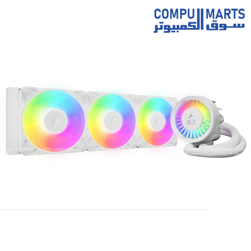 ARCTIC Liquid Freezer III Pro 360 A-RGB CPU Cooler – Black & White Edition