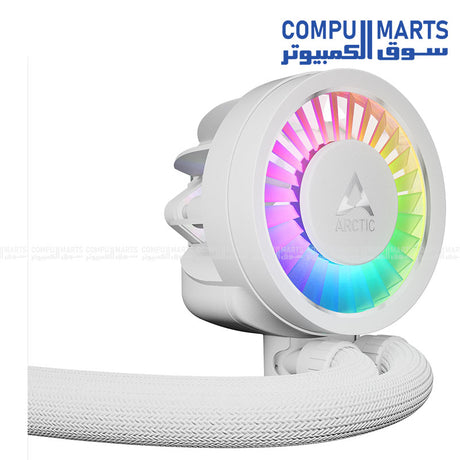 ARCTIC Liquid Freezer III Pro 360 A-RGB CPU Cooler โ Black & White Edition
