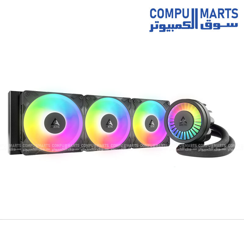 ARCTIC Liquid Freezer III Pro 360 A-RGB CPU Cooler – Black & White Edition