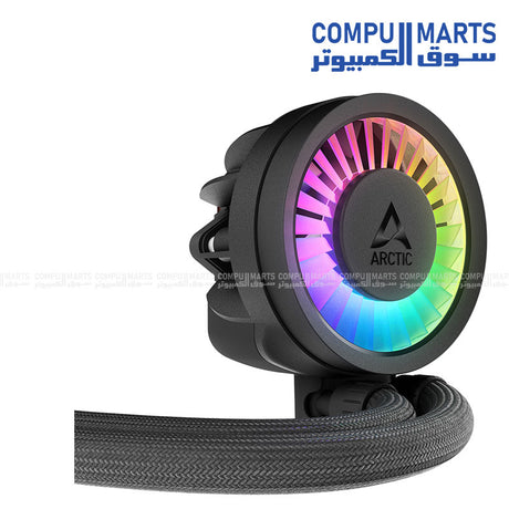 ARCTIC Liquid Freezer III Pro 360 A-RGB CPU Cooler โ Black & White Edition