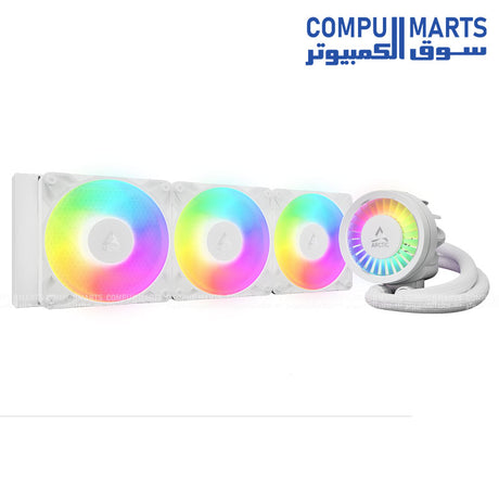 ARCTIC Liquid Freezer III Pro 420 A-RGB CPU Cooler with Triple 140mm Fans