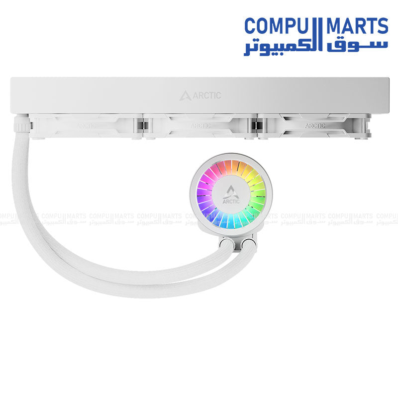 ARCTIC Liquid Freezer III Pro 420 A-RGB CPU Cooler with Triple 140mm Fans