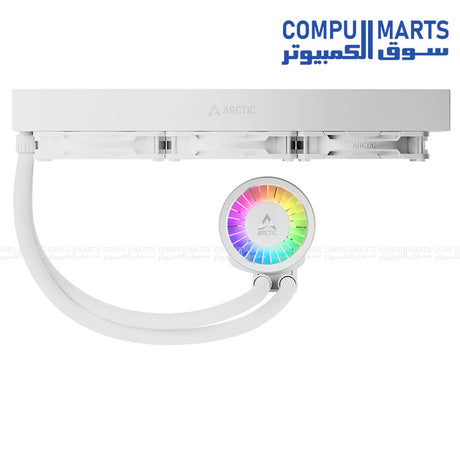 ARCTIC Liquid Freezer III Pro 420 A-RGB CPU Cooler with Triple 140mm Fans