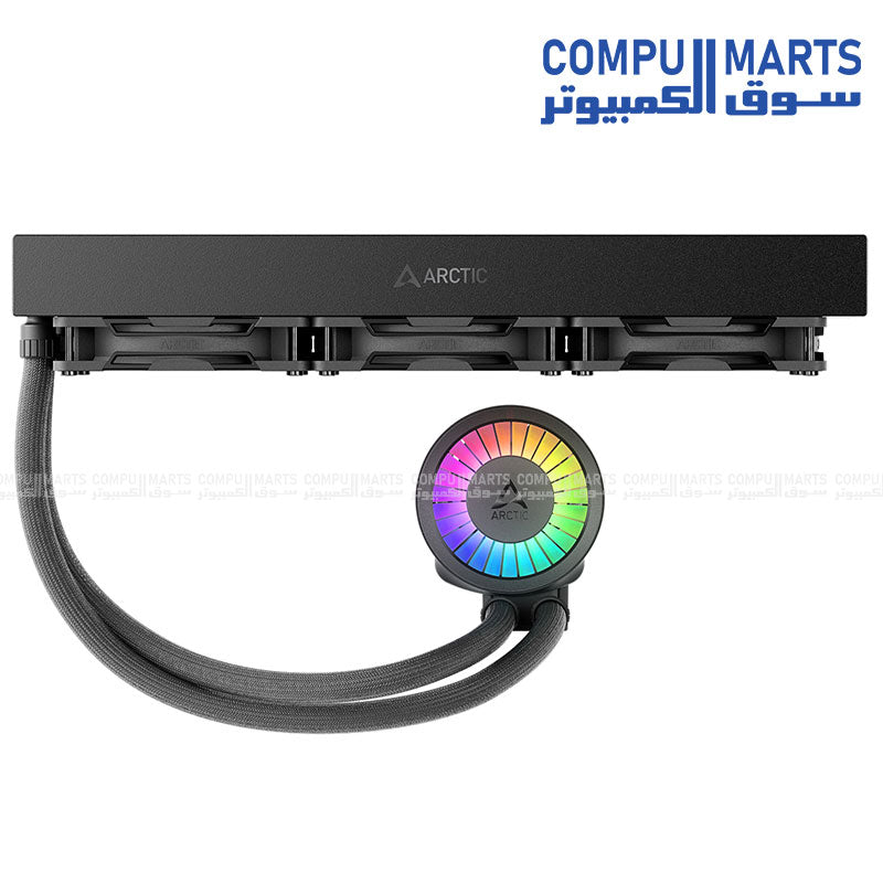 ARCTIC Liquid Freezer III Pro 420 A-RGB CPU Cooler with Triple 140mm Fans