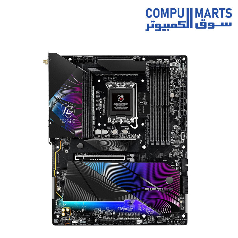 Z890-Riptide-Motherboard-ASRock-WiFi7-ATX-LGA1851-256GB-ddr5