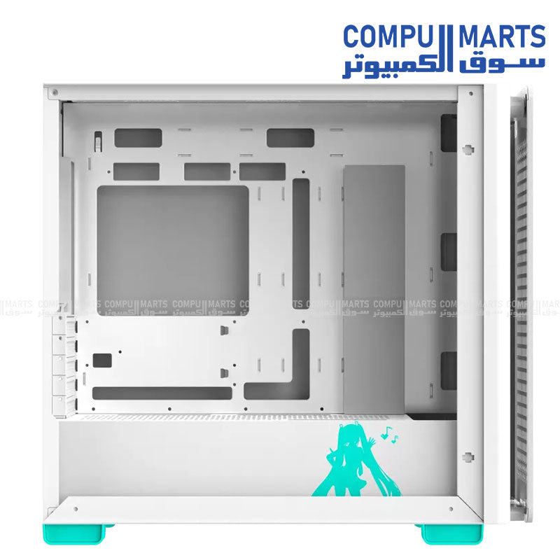 ASUS A23 Hatsune Miku Edition ATX Case with hidden-connector support and 360mm radiator