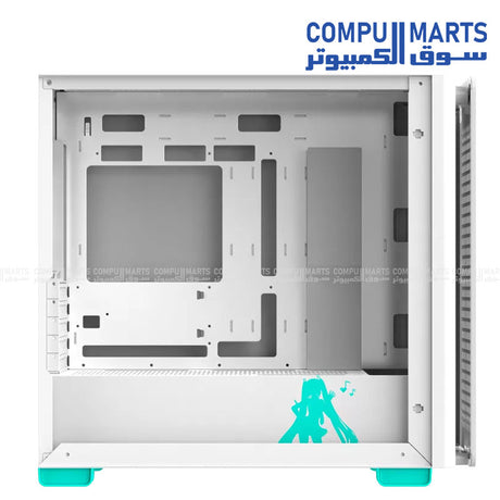 ASUS A23 Hatsune Miku Edition ATX Case with hidden-connector support and 360mm radiator