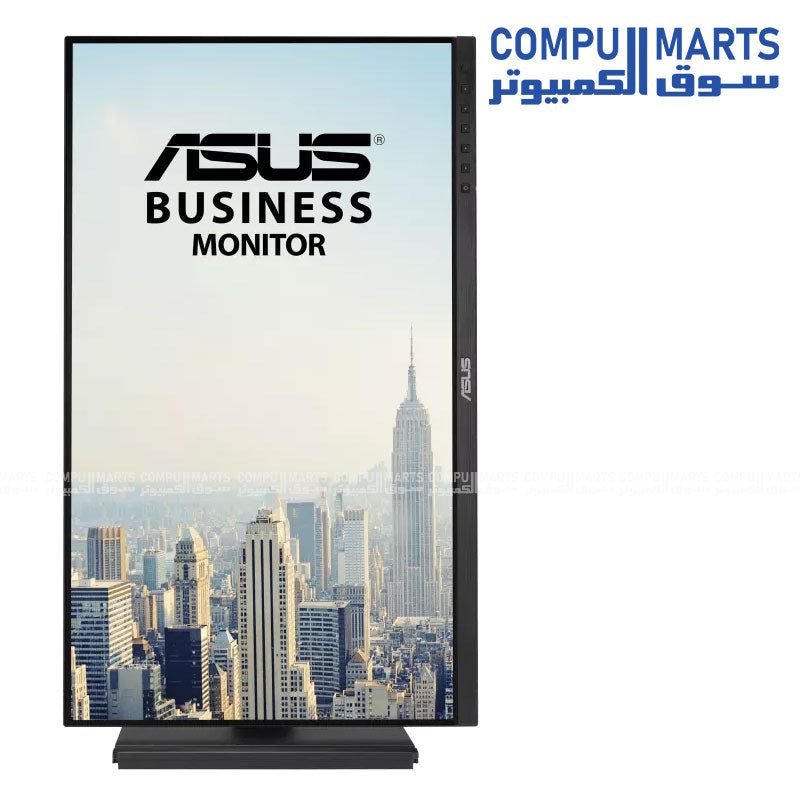 ASUS BE249QG business monitor with ergonomic stand and Eye Care technology