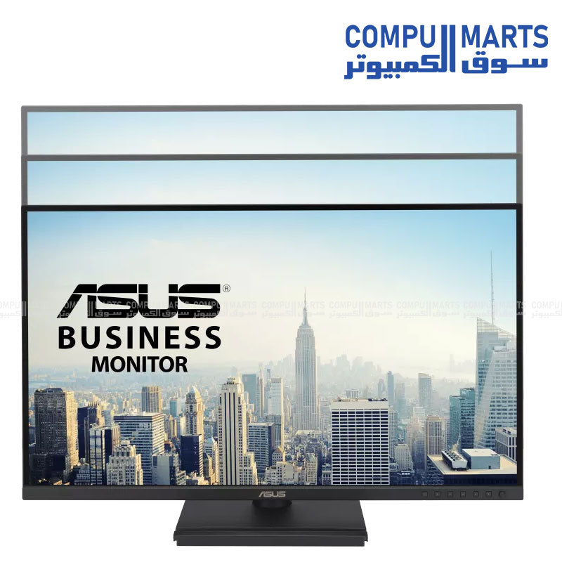 ASUS BE27AQ monitor with USB hub Eye Care Plus technology and Adaptive Sync from Compumarts