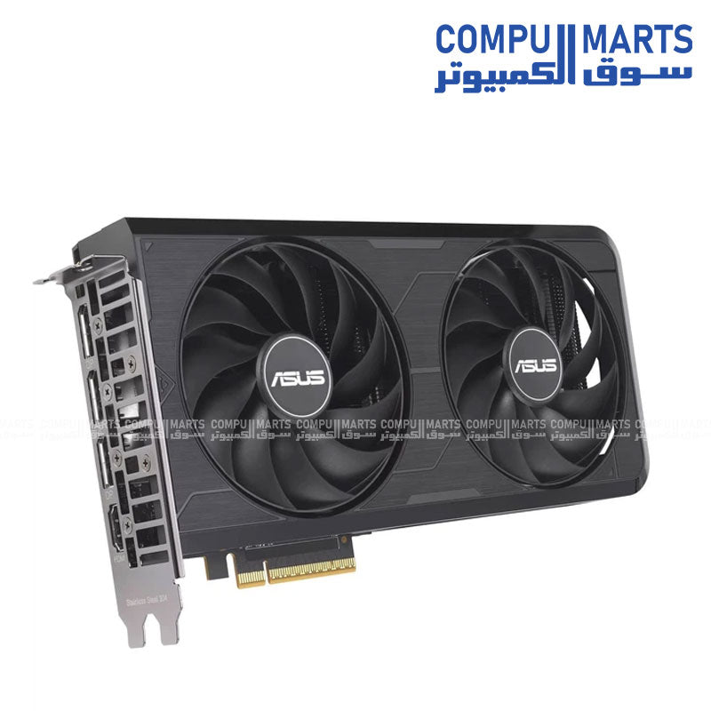ASUS Dual GeForce RTX 5060 EVO OC Edition 8GB GDDR7 graphics card available in Egypt for gaming and graphics PC builds