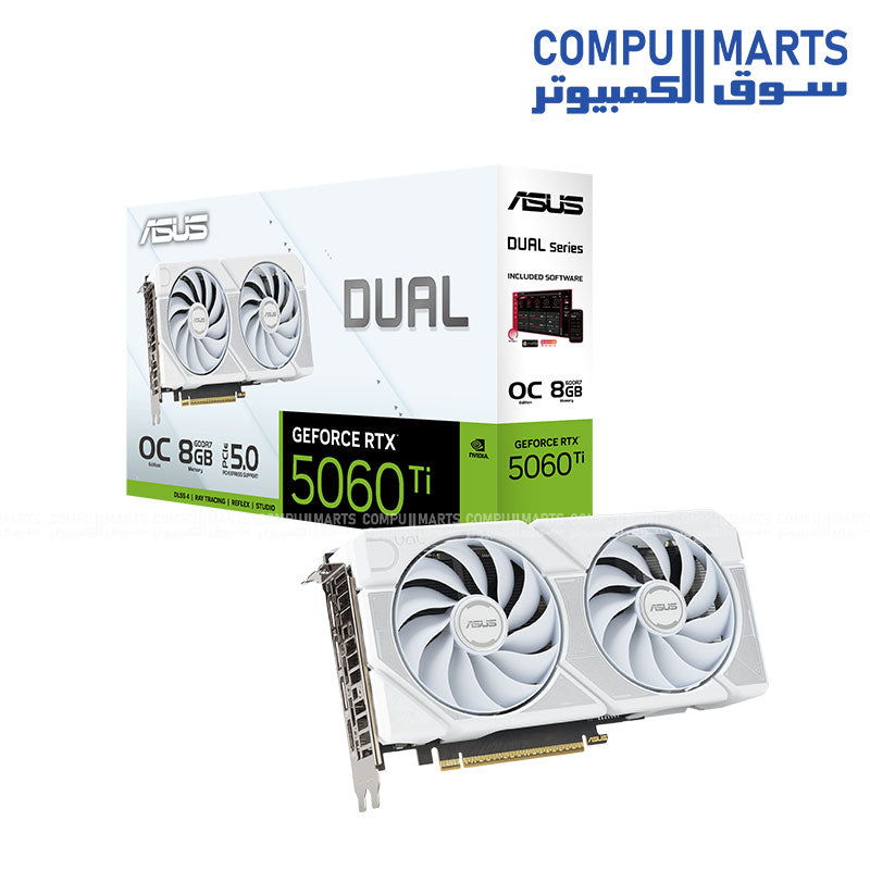 ASUS Dual GeForce RTX 5060 Ti 8GB GDDR7 OC Edition GRAPHIC CARD