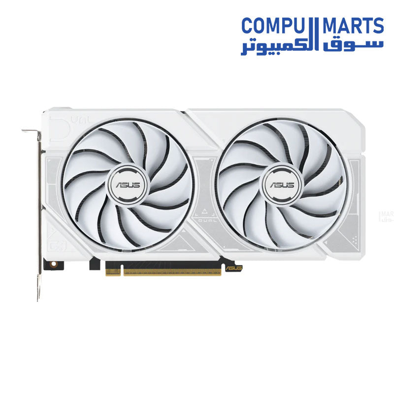 ASUS Dual RTX 5060 Ti 16GB OC Edition White Graphics Card – Gaming GPU