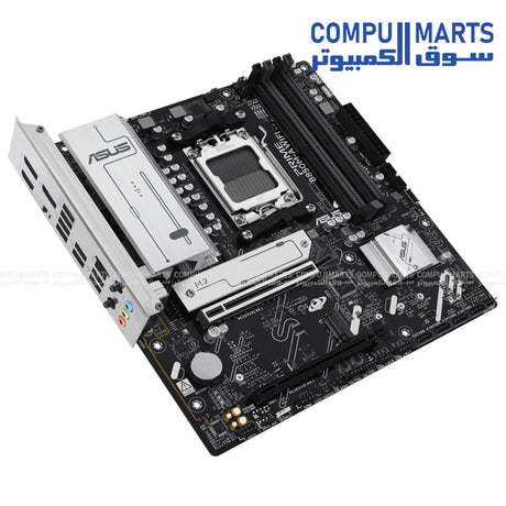 ASUS PRIME B850M-A WIFI Motherboard – AM5 Socket – DDR5 – PCIe 5.0 – Wi-Fi 6E – Micro ATX
