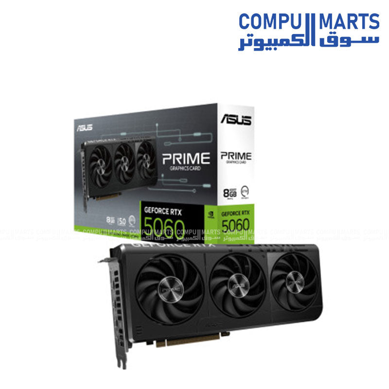ASUS PRIME GeForce RTX 5060 8GB GDDR7 OC