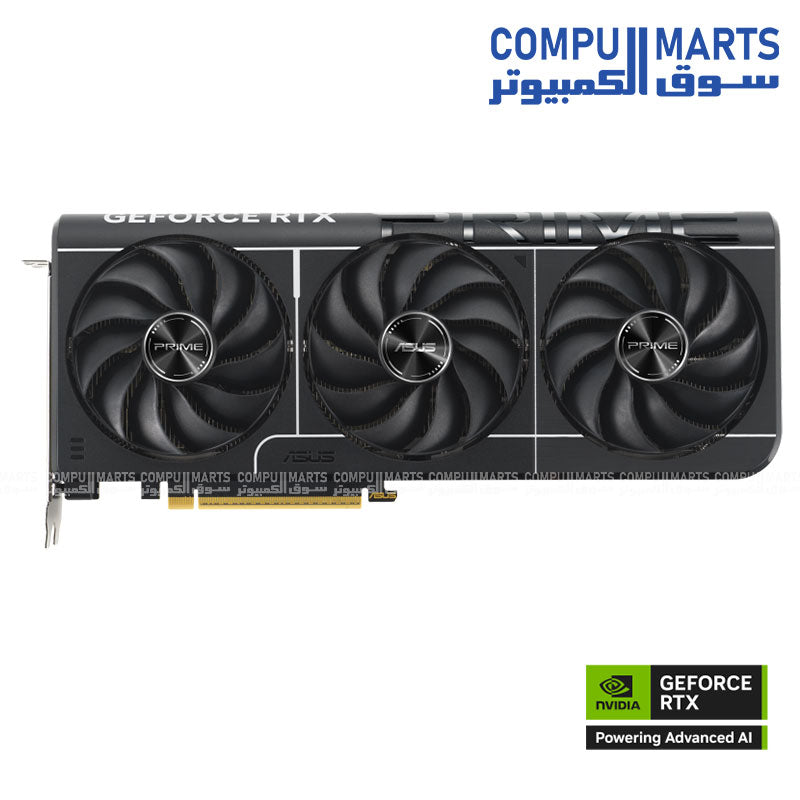ASUS PRIME GeForce RTX 5080 16GB GDDR7 Graphics Card – PCIe 5.0, HDMI 2.1b, DisplayPort 2.1b, SFF Ready – Egypt