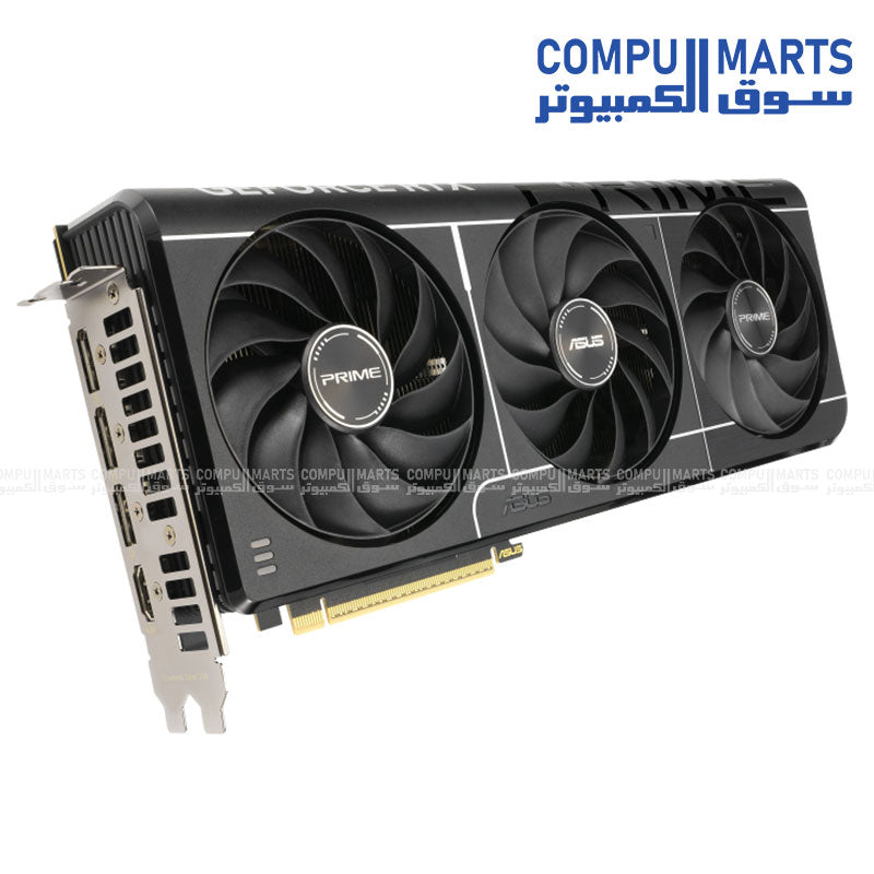 ASUS PRIME GeForce RTX 5080 16GB GDDR7 Graphics Card – PCIe 5.0, HDMI 2.1b, DisplayPort 2.1b, SFF Ready – Egypt
