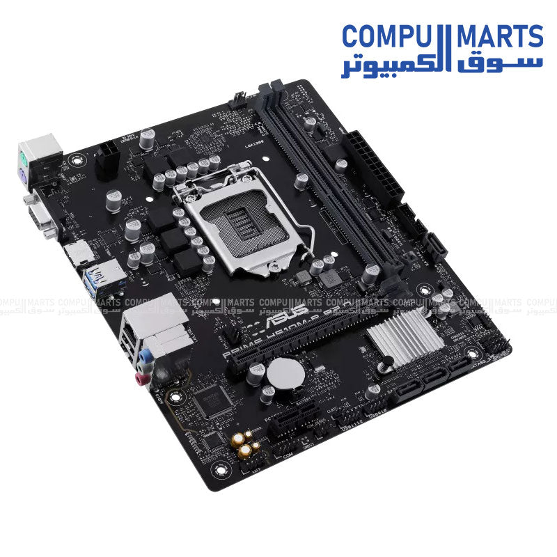 لوحة أم ASUS PRIME H510M-R R2.0 – مقبس LGA1200 – ذاكرة DDR4 – منفذ PCIe 4.0 – منفذ HDMI – منفذ VGA